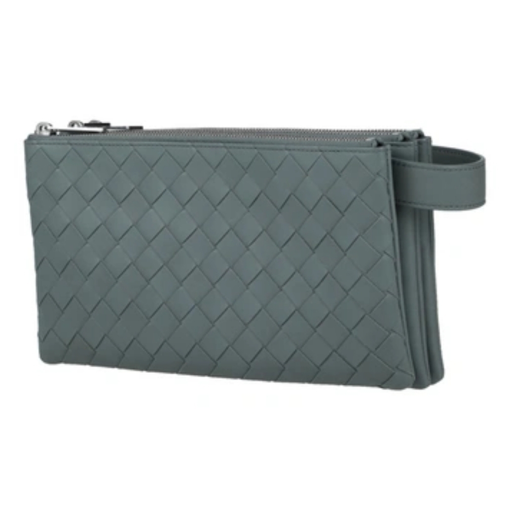 Bottega Veneta 3 pouches modular bag in sage floor model